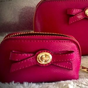 Small Coach Cosmetic bag for @amourkawaii22.